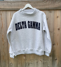 Delta Gamma Mock Neck Sweatshirt