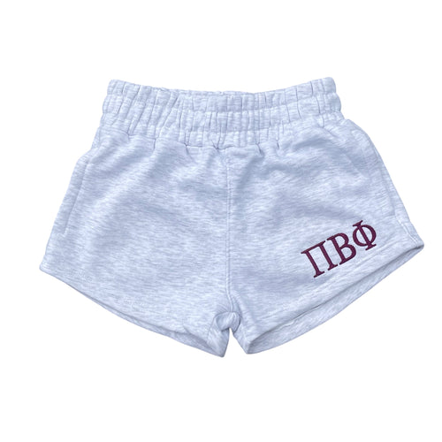 Pi Beta Phi Grey Sweat Shorts