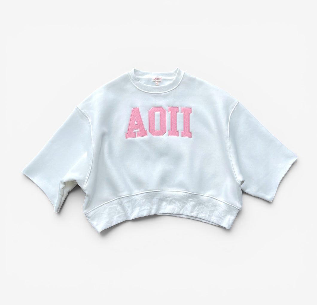 AOII Drop Shoulder Sweatshirt