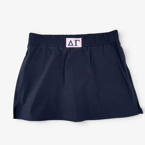 Delta Gamma Black Patch Skort