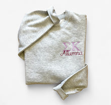 Sigma Kappa Alumna Grey Sweatshirt