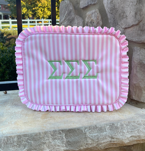 Sigma Sigma Sigma Cosmetic Utility Bag