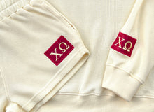 NEW! Chi Omega Thermal Waffle Patch Shorts