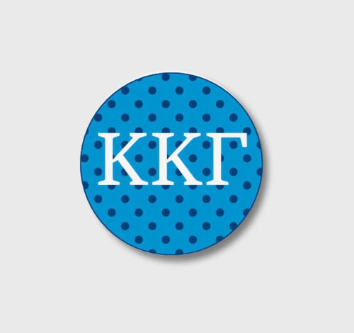 KKG Polka Dot Button