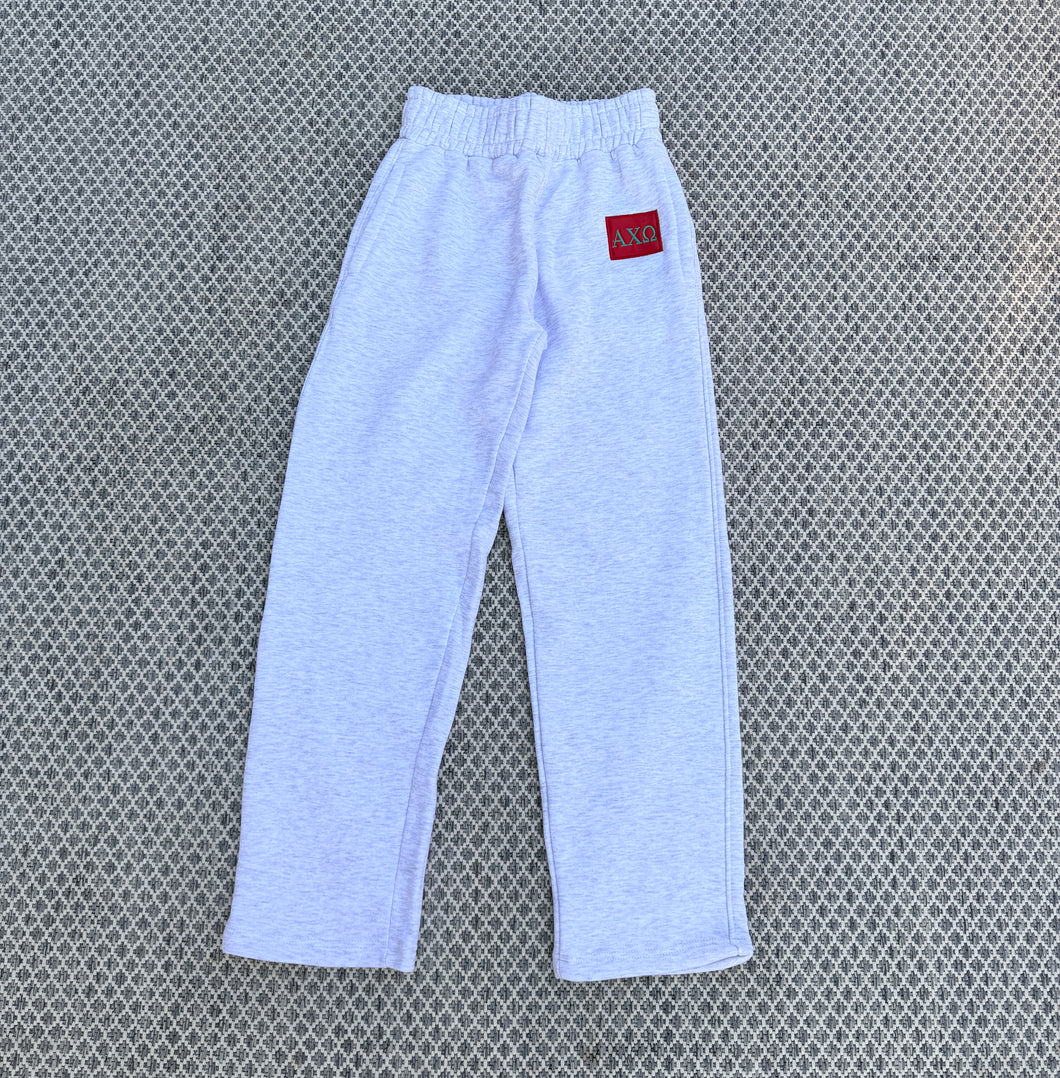 Alpha Chi Omega Grey Sweat Pants