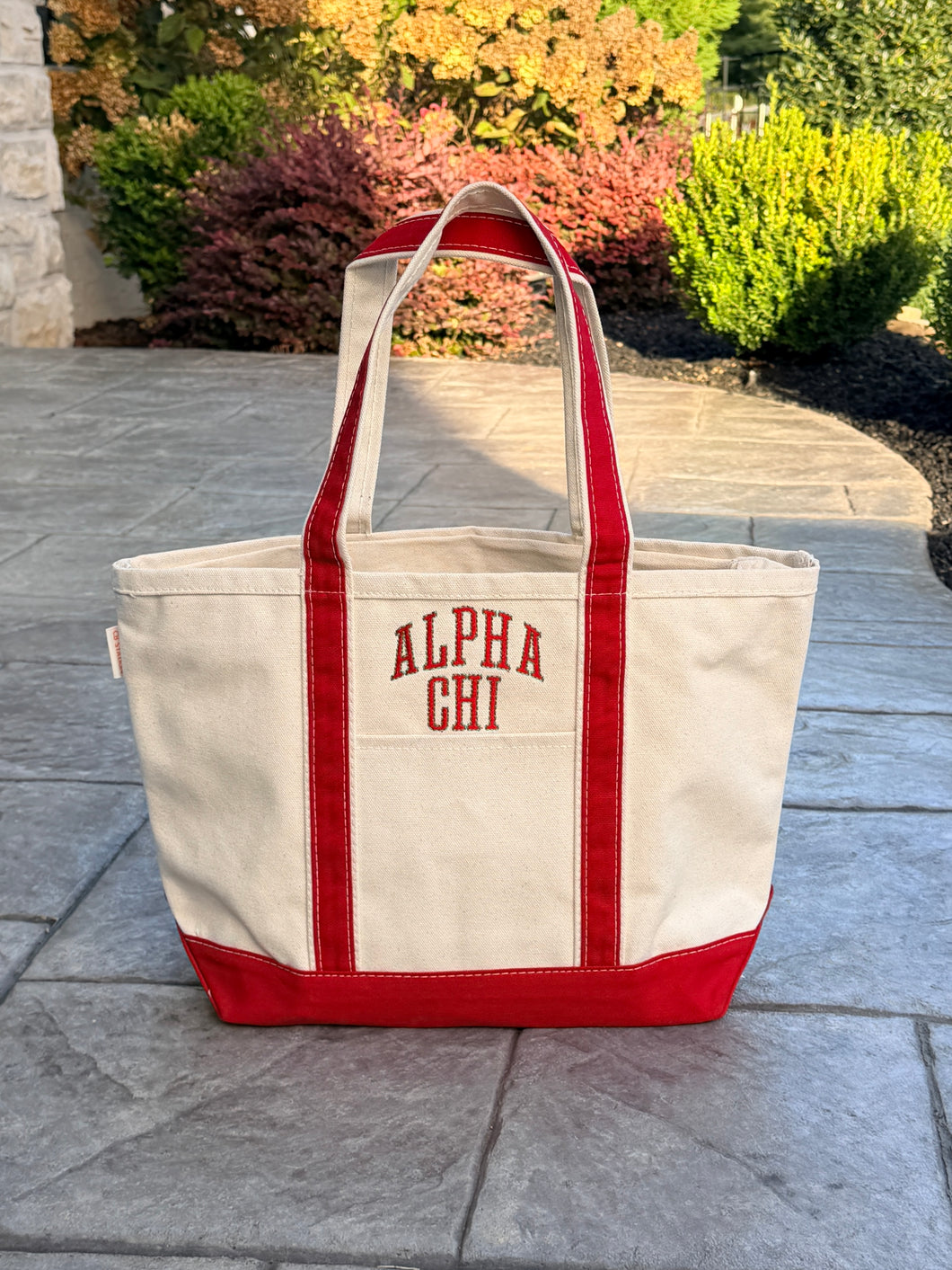 Alpha Chi Omega Medium Tote Bag