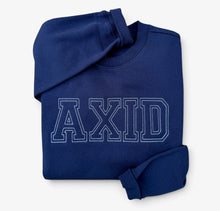 AXID Outline Navy Sweatshirt