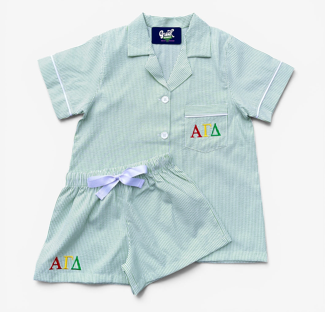 Alpha Gamma Delta Pajama Set