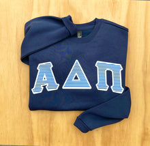Alpha Delta Pi Navy Letter Sweatshirt
