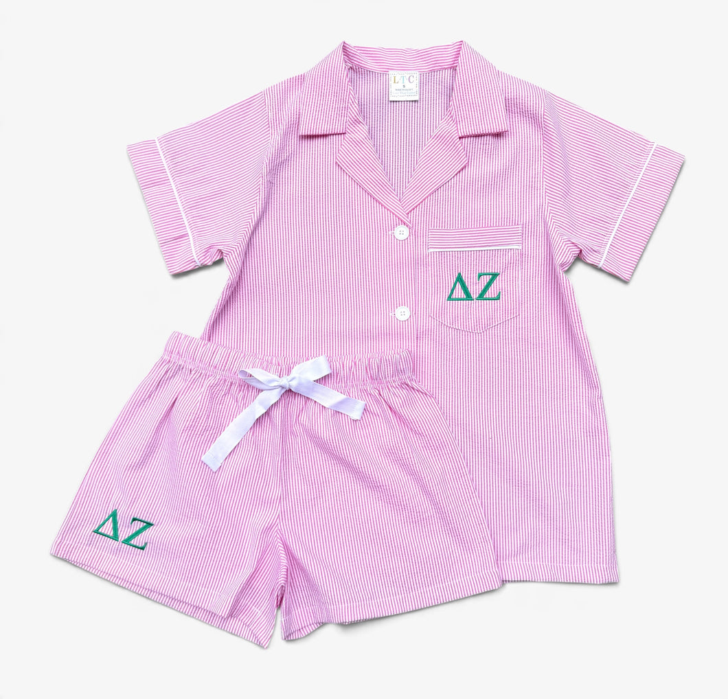 Delta Zeta Pajama Set