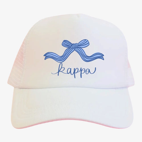 Kappa White Trucker Hat