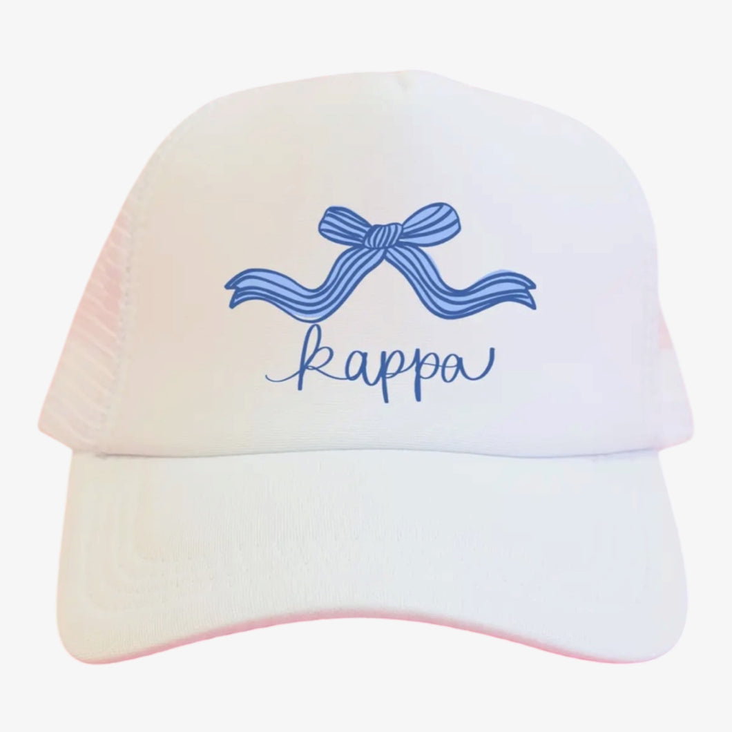 Kappa White Trucker Hat
