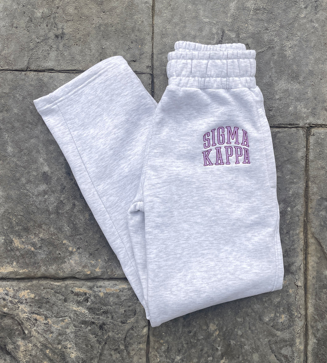 Sigma Kappa Grey Sweatpants