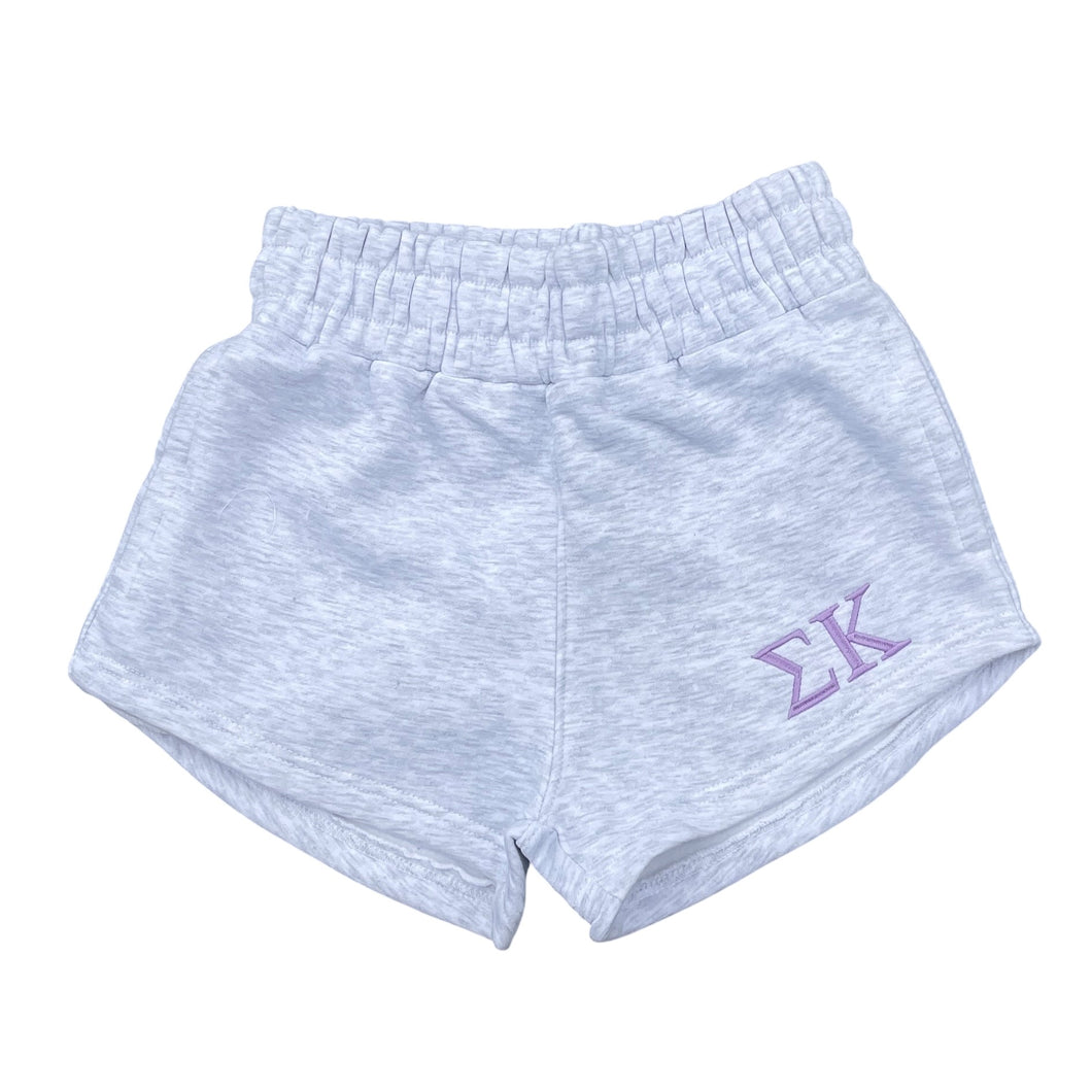 Sigma Kappa Grey Sweat Shorts
