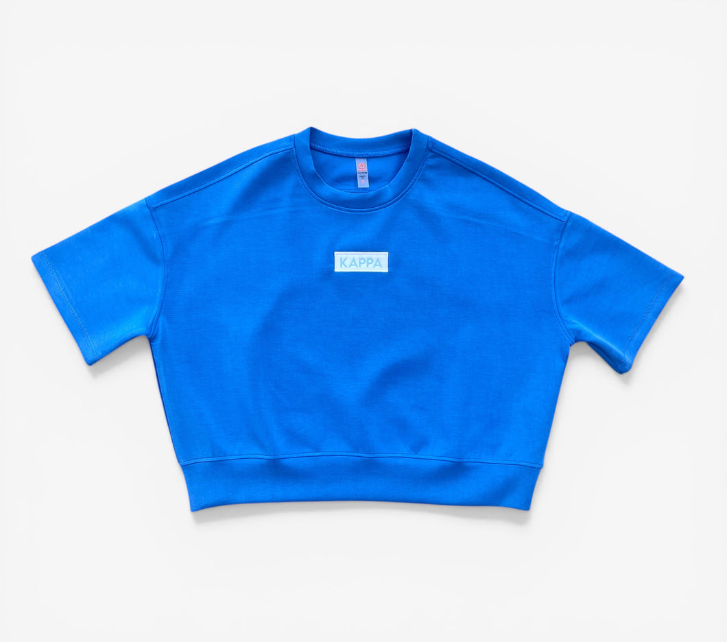 Kappa Patch Blue Top