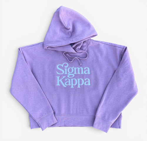 Sigma Kappa Hooded Sweatshirt