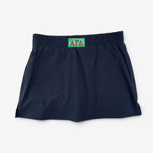 Alpha Gamma Delta Patch Black Skort - Preorder
