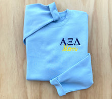 Alpha Xi Delta Mom Blue Sweatshirt