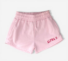 Alpha Omicron Pink Sweat Shorts