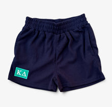 Kappa Delta Navy Waffle Shorts