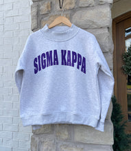 Sigma Kappa Mock Neck Sweatshirt