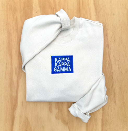 Kappa Patch Smoke Sweatshirt