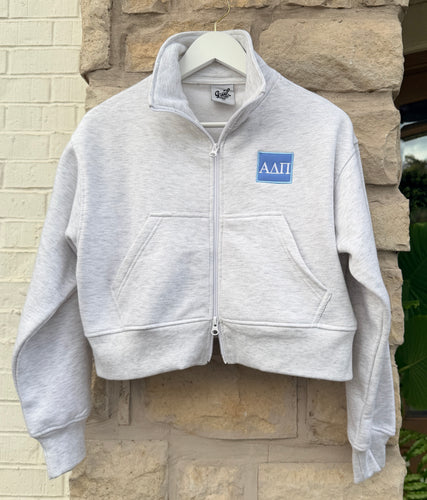 ADPI Grey Double Zip Jacket