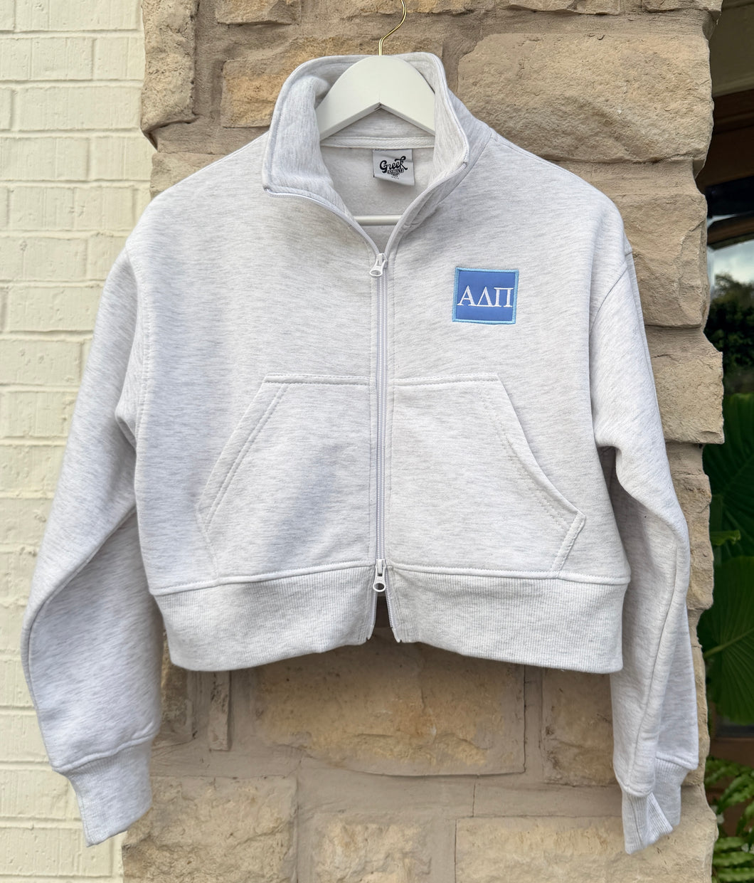 ADPI Grey Double Zip Jacket