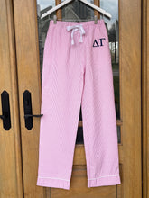 Delta Gamma Pink Seersucker Pajama Pant