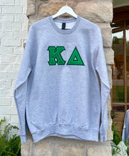 Kappa Delta Letters Grey Sweatshirt