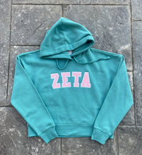 Zeta Tau Alpha Teal Hoody