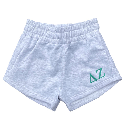Delta Zeta Grey Sweat Shorts