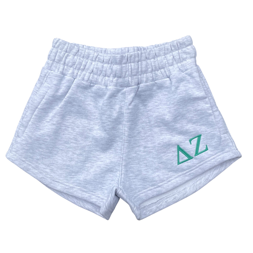 Delta Zeta Grey Sweat Shorts