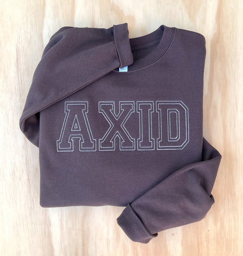 AXID Outline Chocolate Sweatshirt