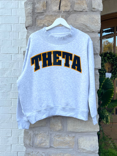 Theta Reversible Mock Neck Sweatshirt