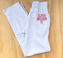 Alpha Omicron Pi Grey Sweat Pants