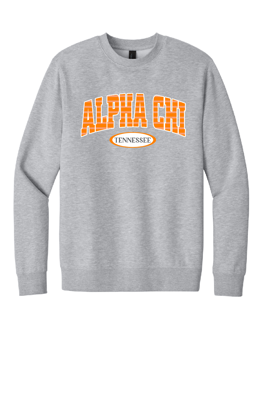 Alpha Chi Tennessee Grey Sweatshirt