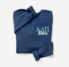 Alpha Delta Pi Mom Navy Sweatshirt