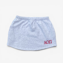 Alpha Omicron Grey Sweat Skirt