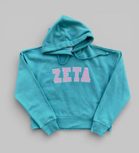 Zeta Tau Alpha Teal Hoody