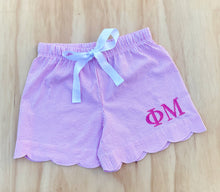 Phi Mu Scallop Pj Shorts