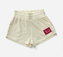 NEW! Chi Omega Thermal Waffle Patch Shorts