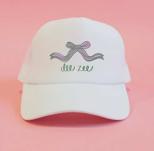 Dee Zee Bow White Trucker hat