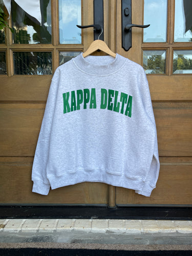 Kappa Delta Mock Neck Sweatshirt