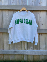 Kappa Delta Classic Raw Edge Mock Neck Sweatshirt