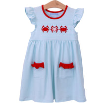 Summer - Crab Flutter Dress