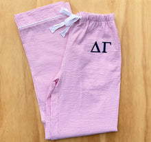 Delta Gamma Pink Seersucker Pajama Pant