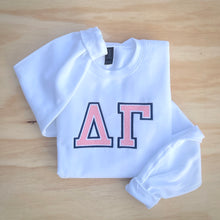 Delta Gamma White Sweatshirt