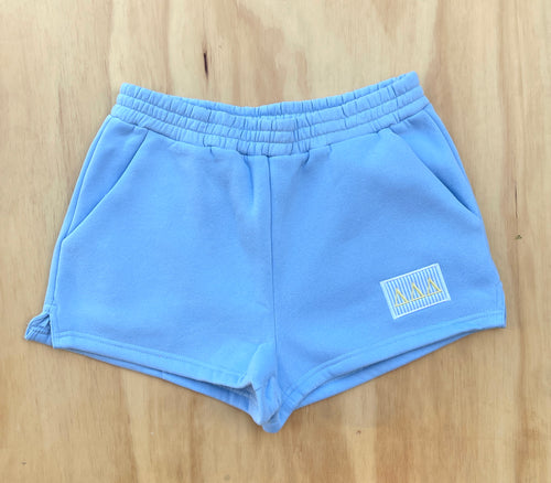 Tri Delta Blue Patch Shorts