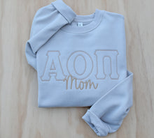 Alpha Omicron Pi  "Mom" Oatmeal Sweatshirt